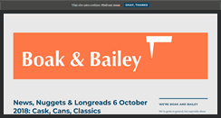 Desktop Screenshot of boakandbailey.com